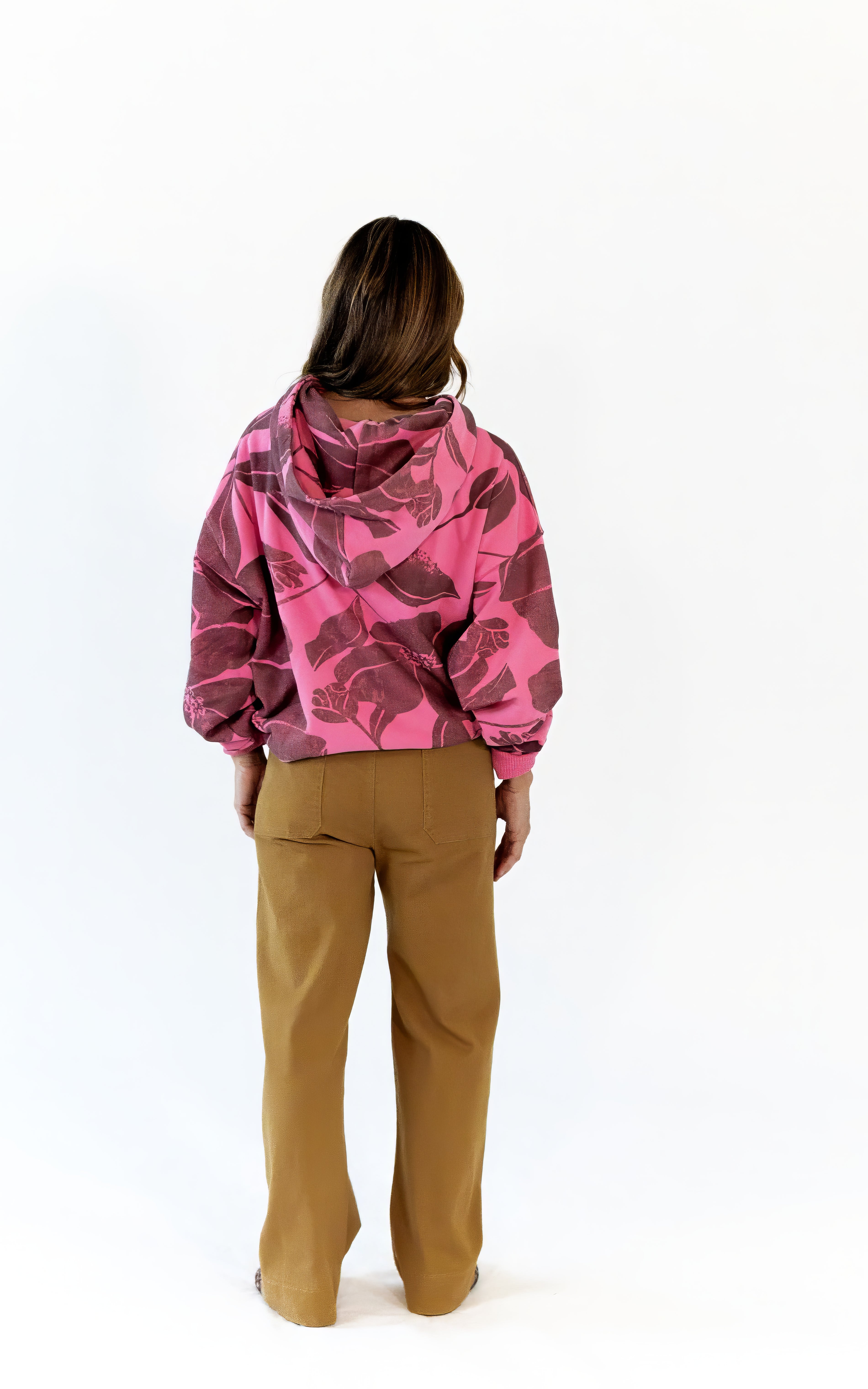 Mia Floral Print Hoodie