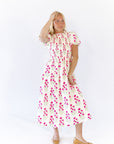 Tabbie Floral Midi Dress
