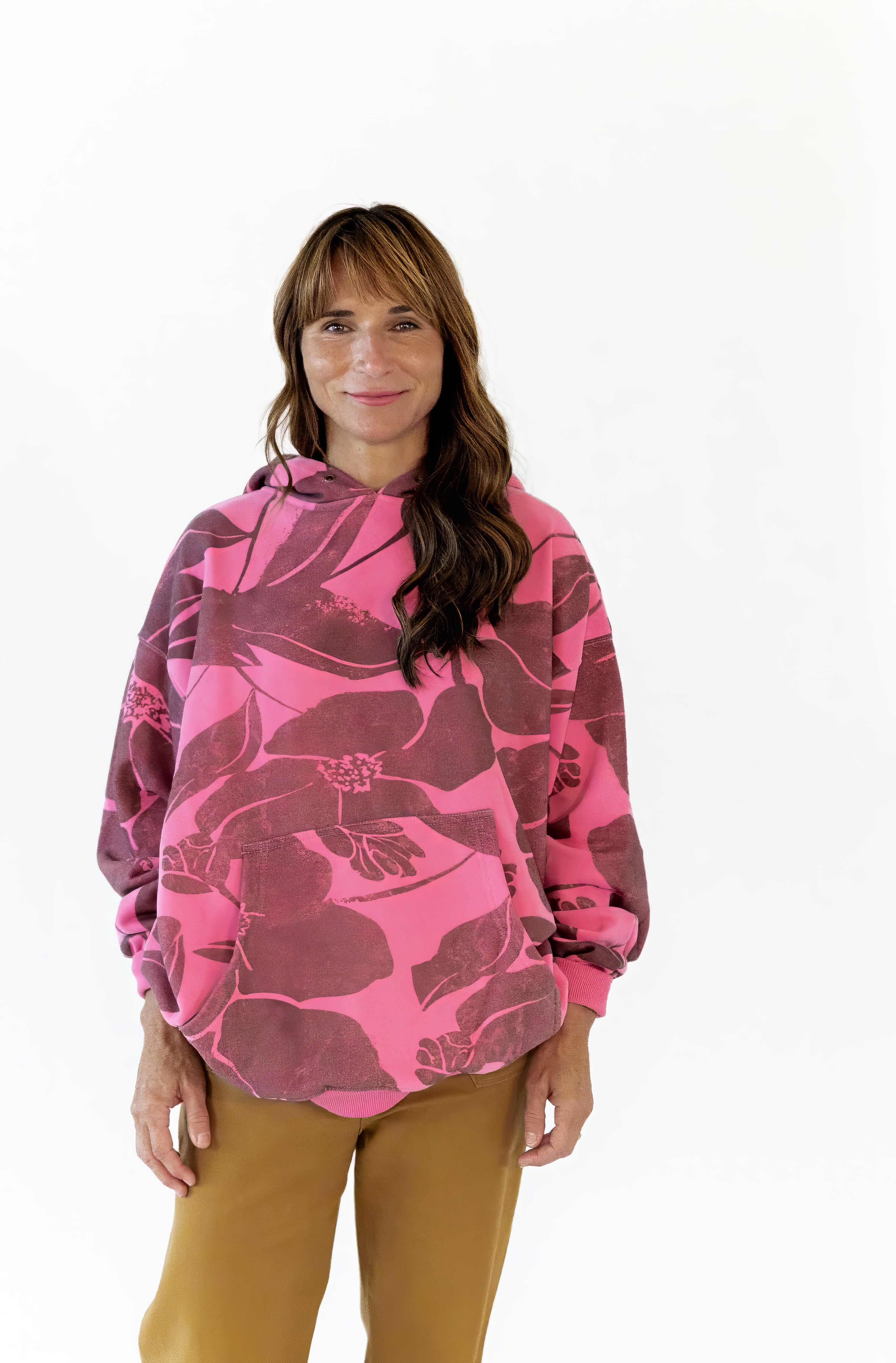 Mia Floral Print Hoodie