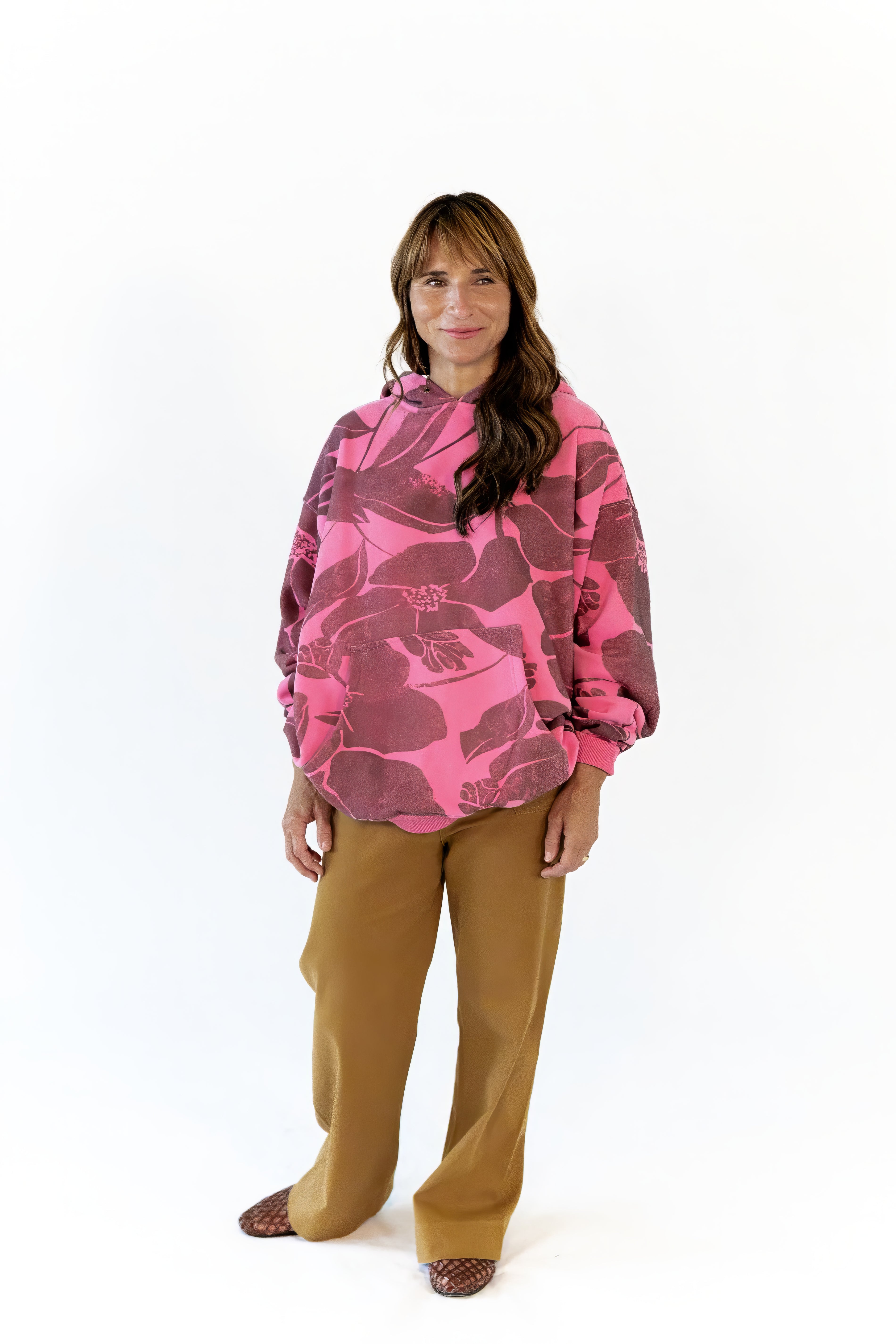 Mia Floral Print Hoodie