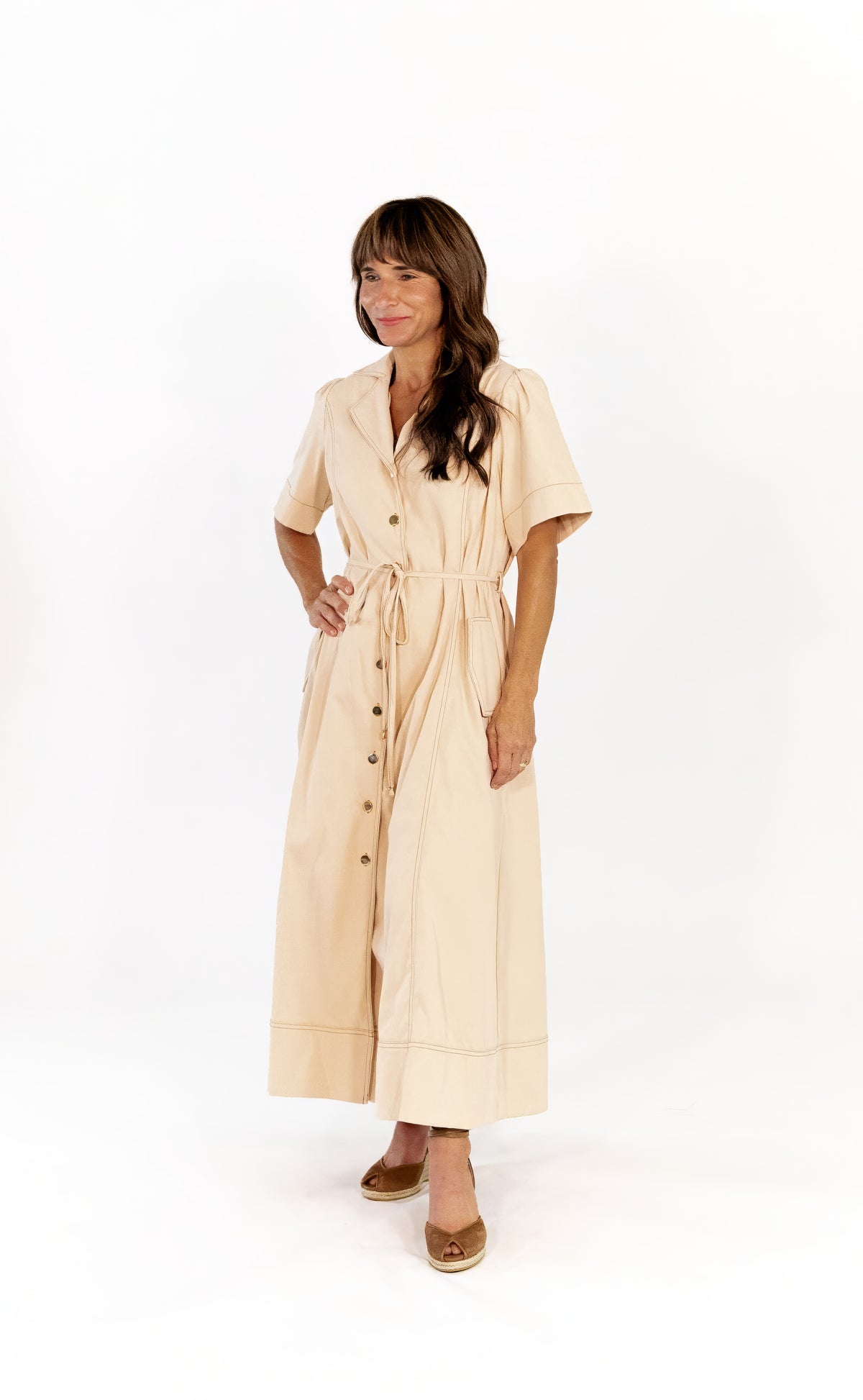 Oliver Button Down Dress