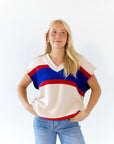 Sven Striped Knit Vest