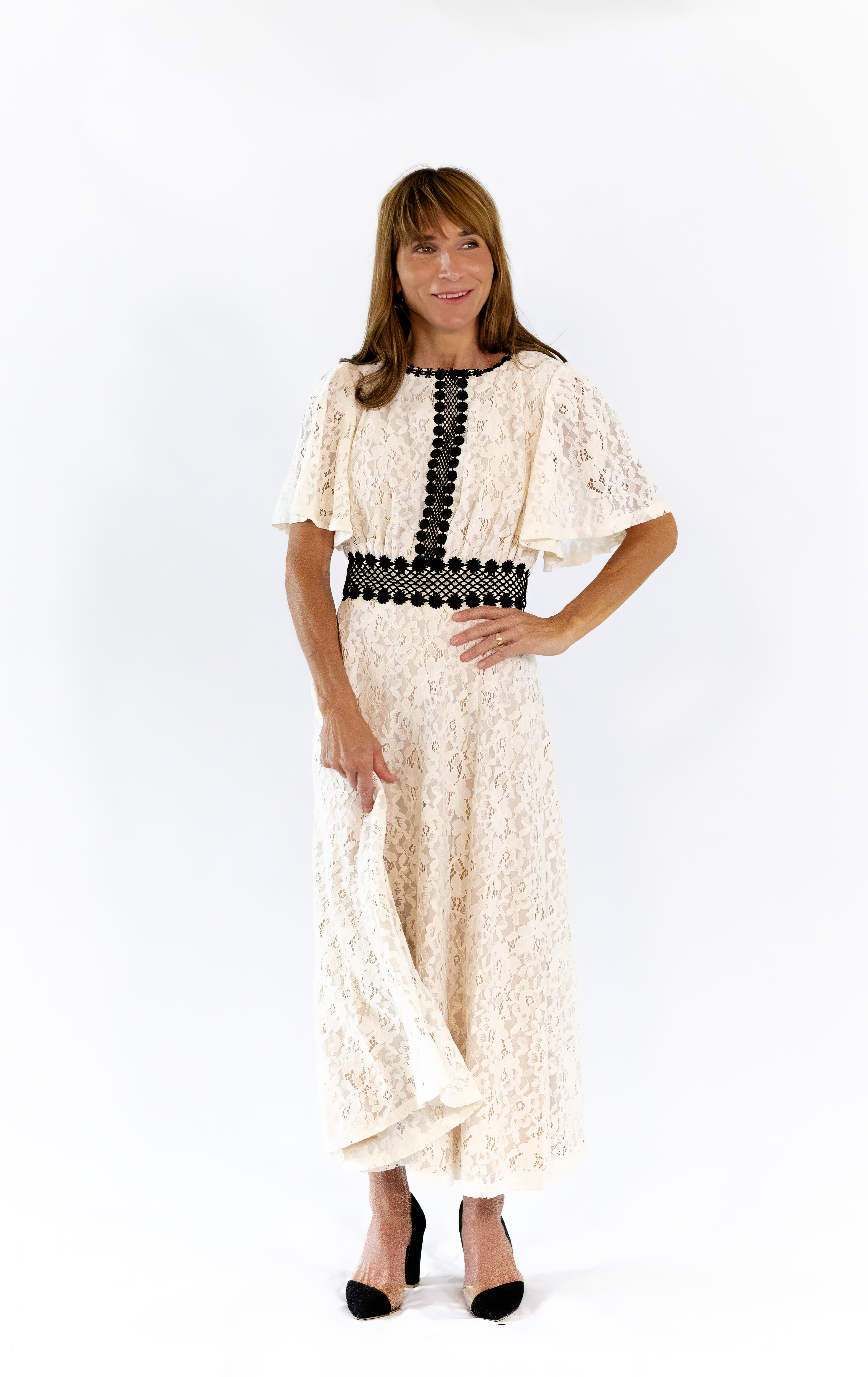 Wynn Lace Midi Dress