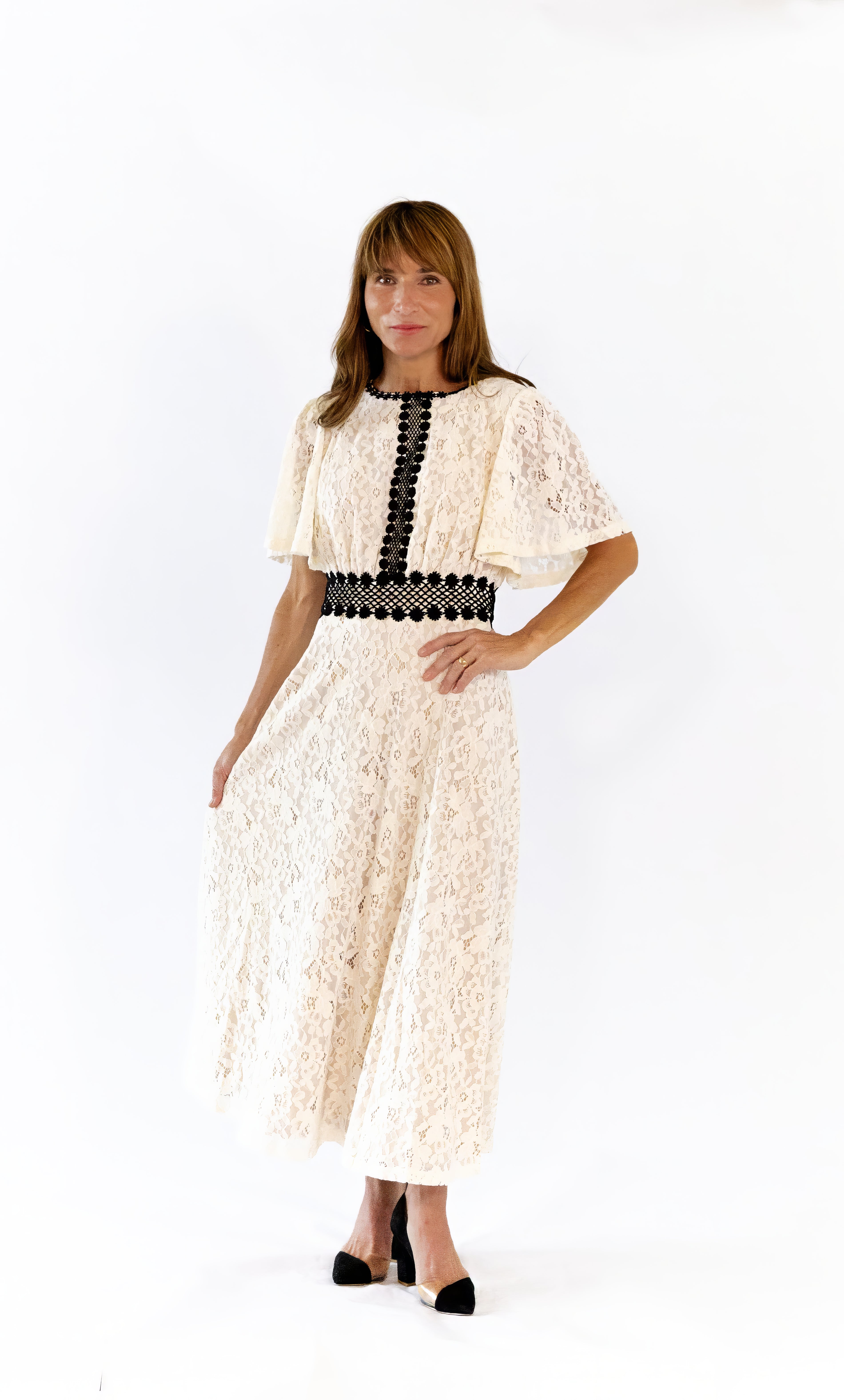 Wynn Lace Midi Dress