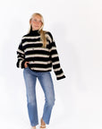 Shawn Rolled Neck Cardigan