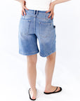 Andi Slouchy Seam Denim Shorts