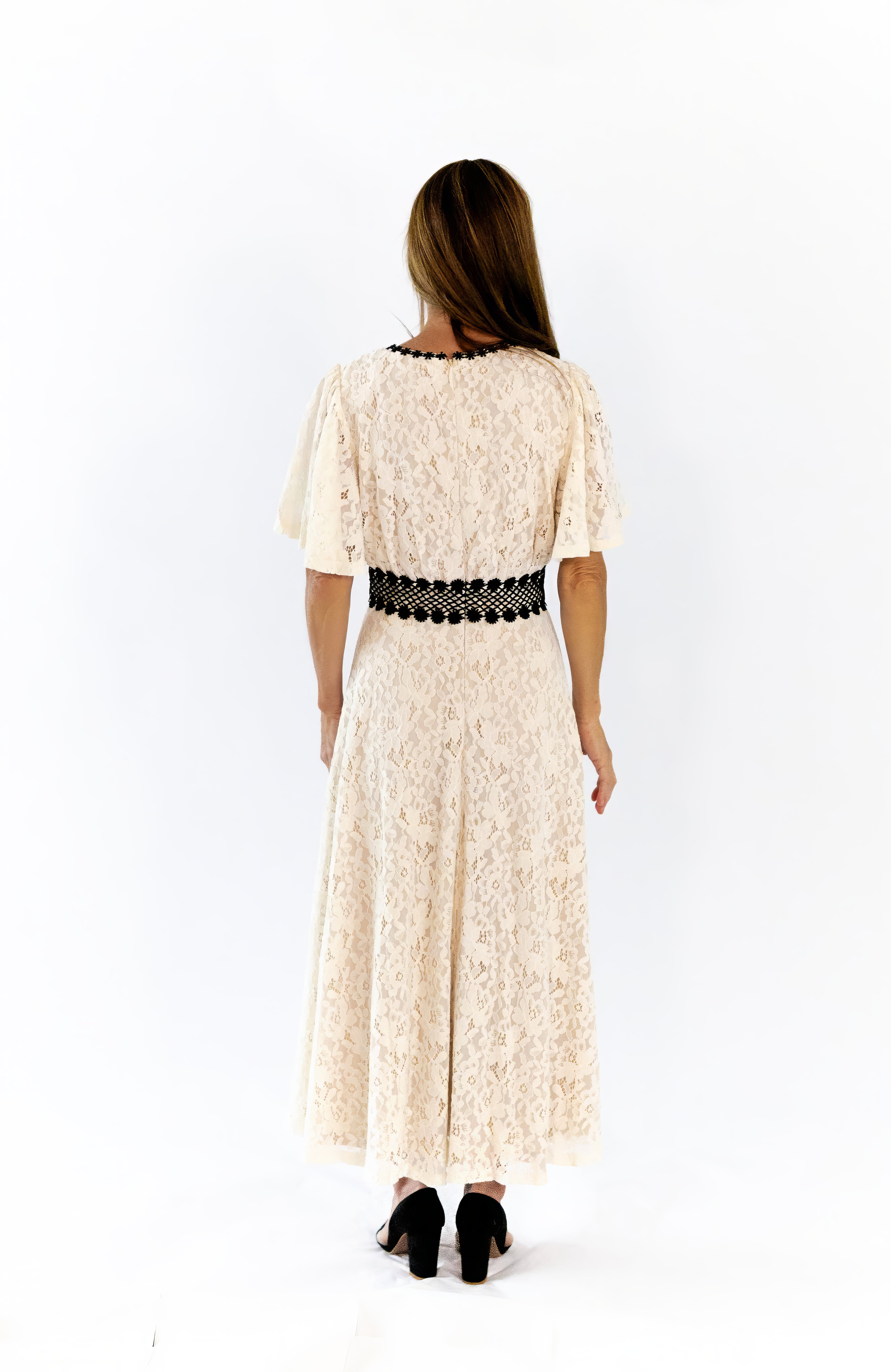Wynn Lace Midi Dress