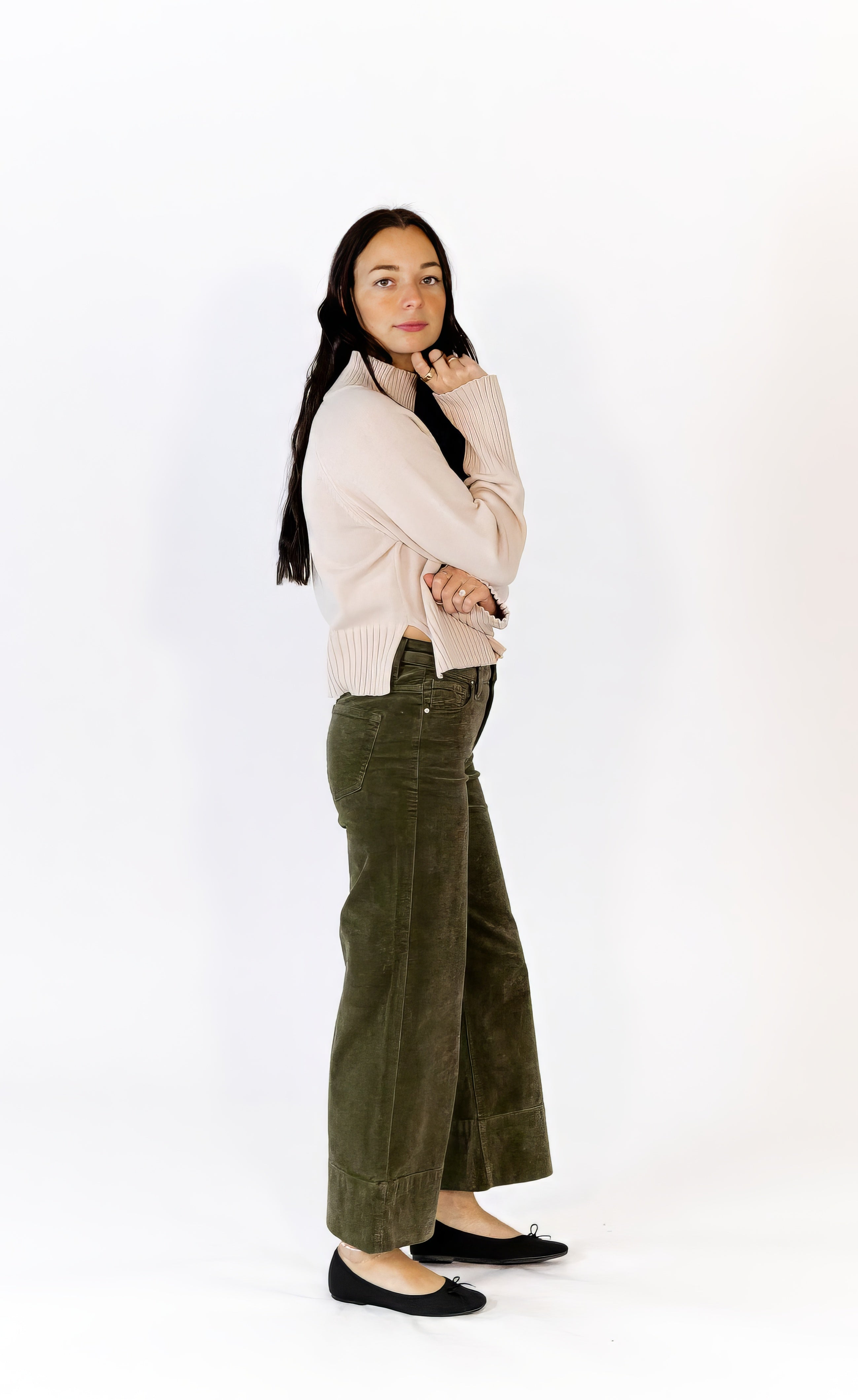 Cheri Mock Neck Pullover