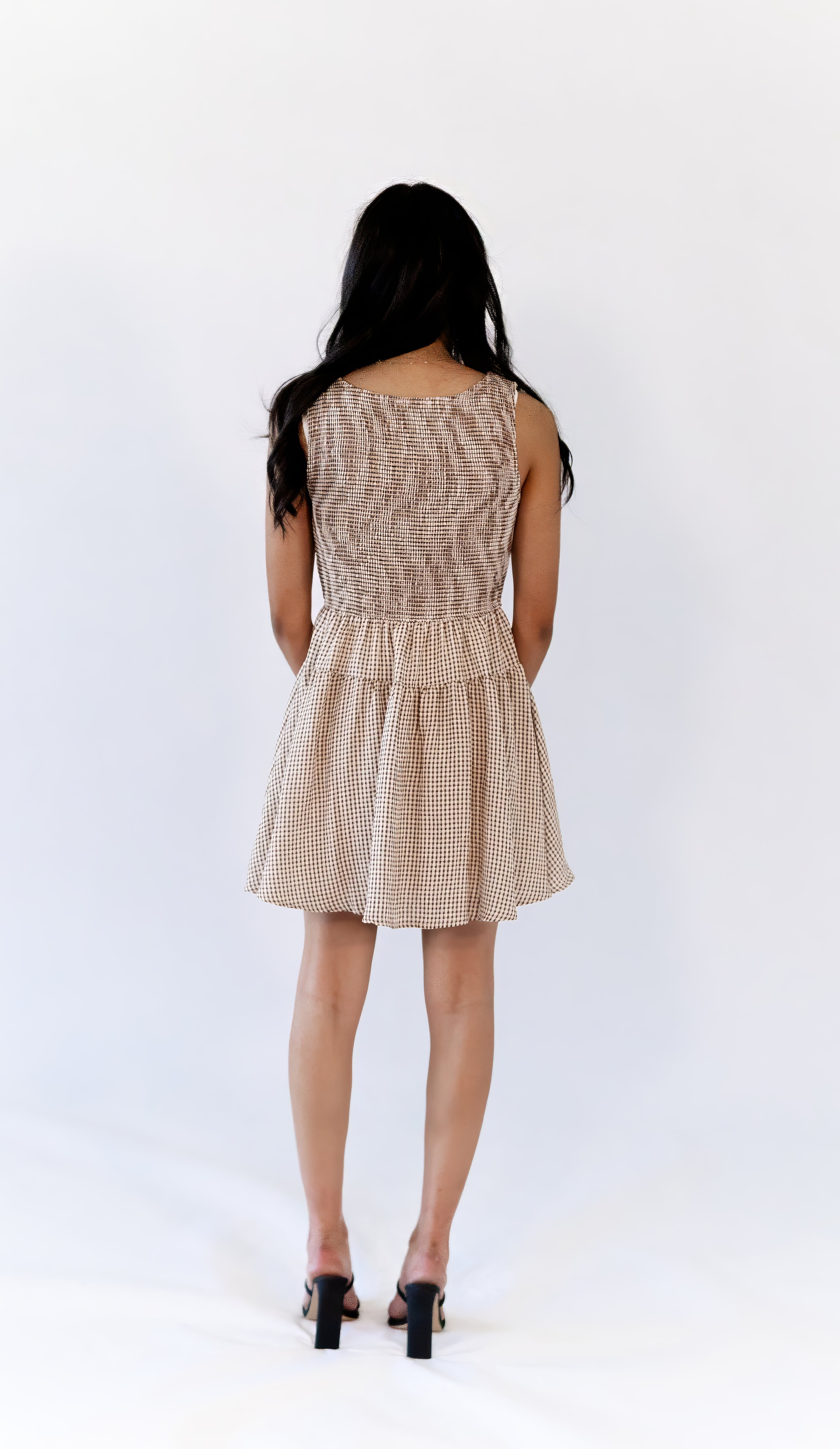 Mairn Gingham Mini Dress – Twirl Boutique