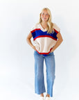 Sven Striped Knit Vest