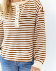 Bezel Snap Button Henley