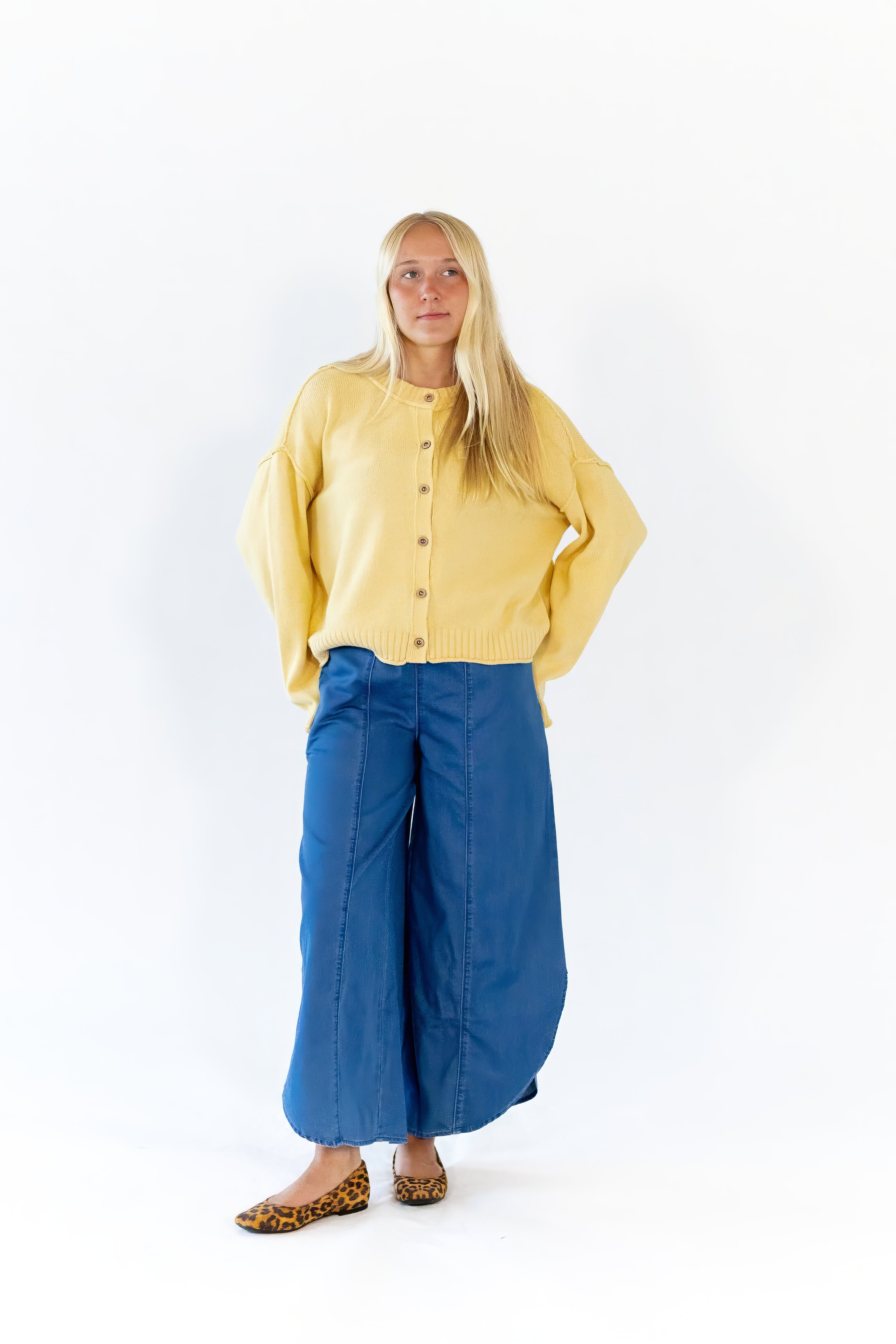Shelly Exposed Seam Cardigan