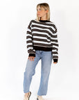 Vienna Striped Sweater
