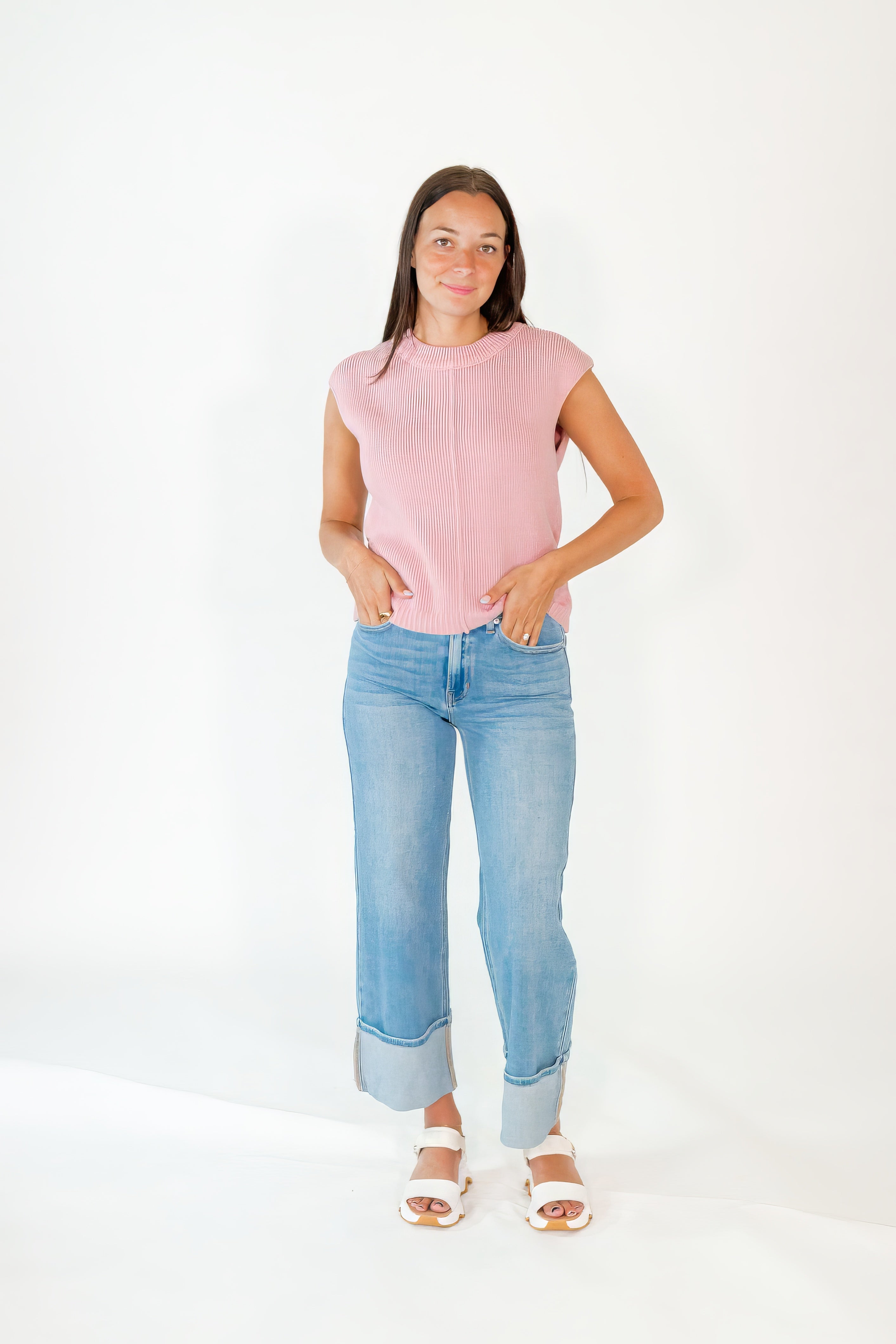 Ballet Exposed Seam Top