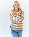 Bezel Snap Button Henley