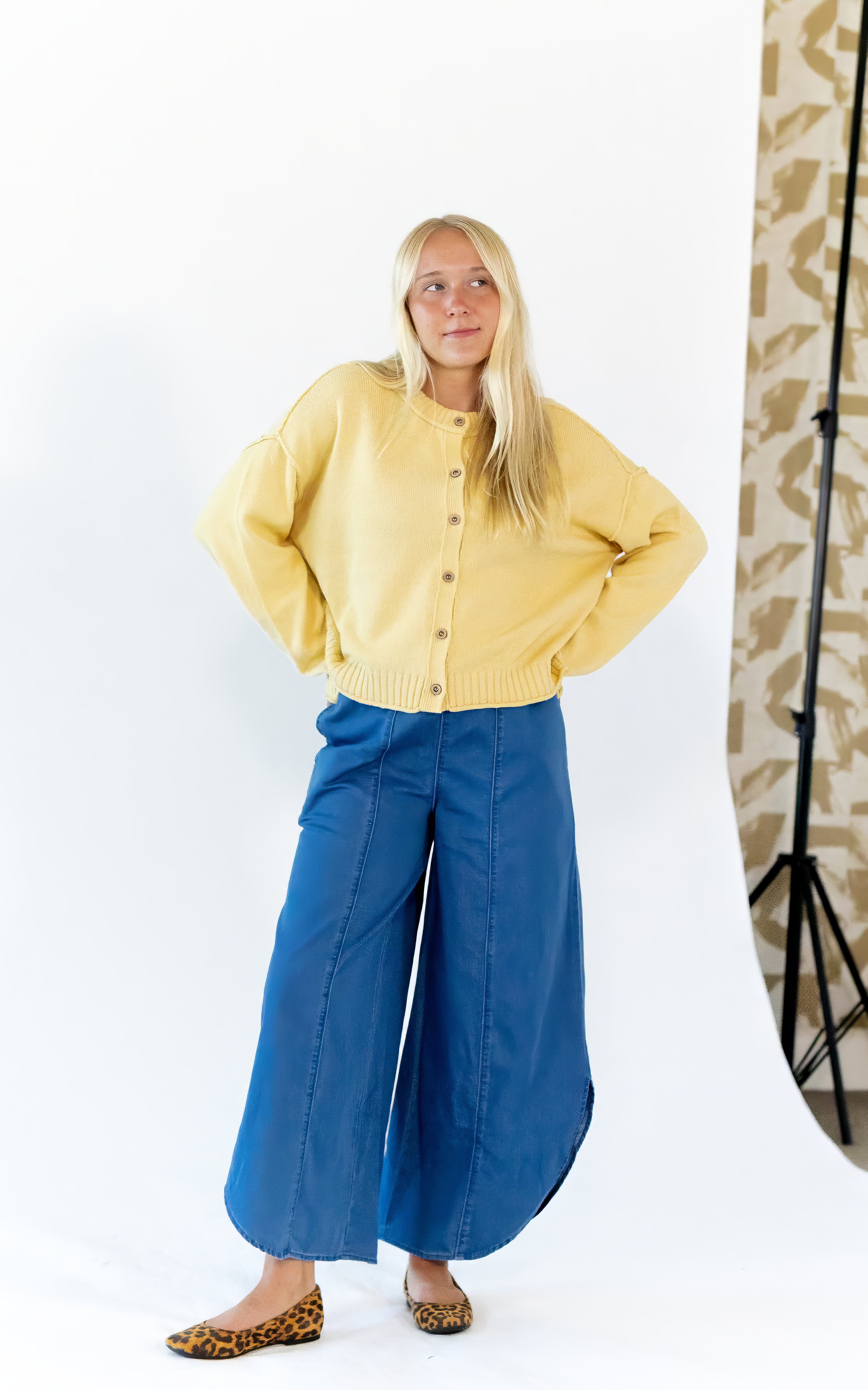 Shelly Exposed Seam Cardigan
