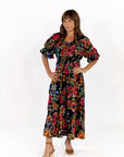 Vesta Floral Midi Dress