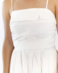Arcan Shirred Detail Midi Dress