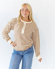Bezel Snap Button Henley