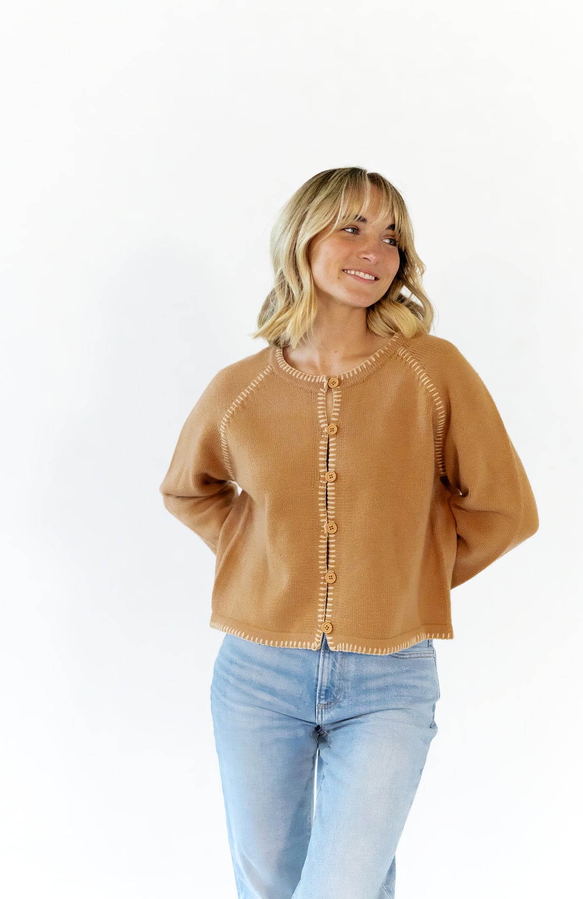 Alice Stitched Cardigan