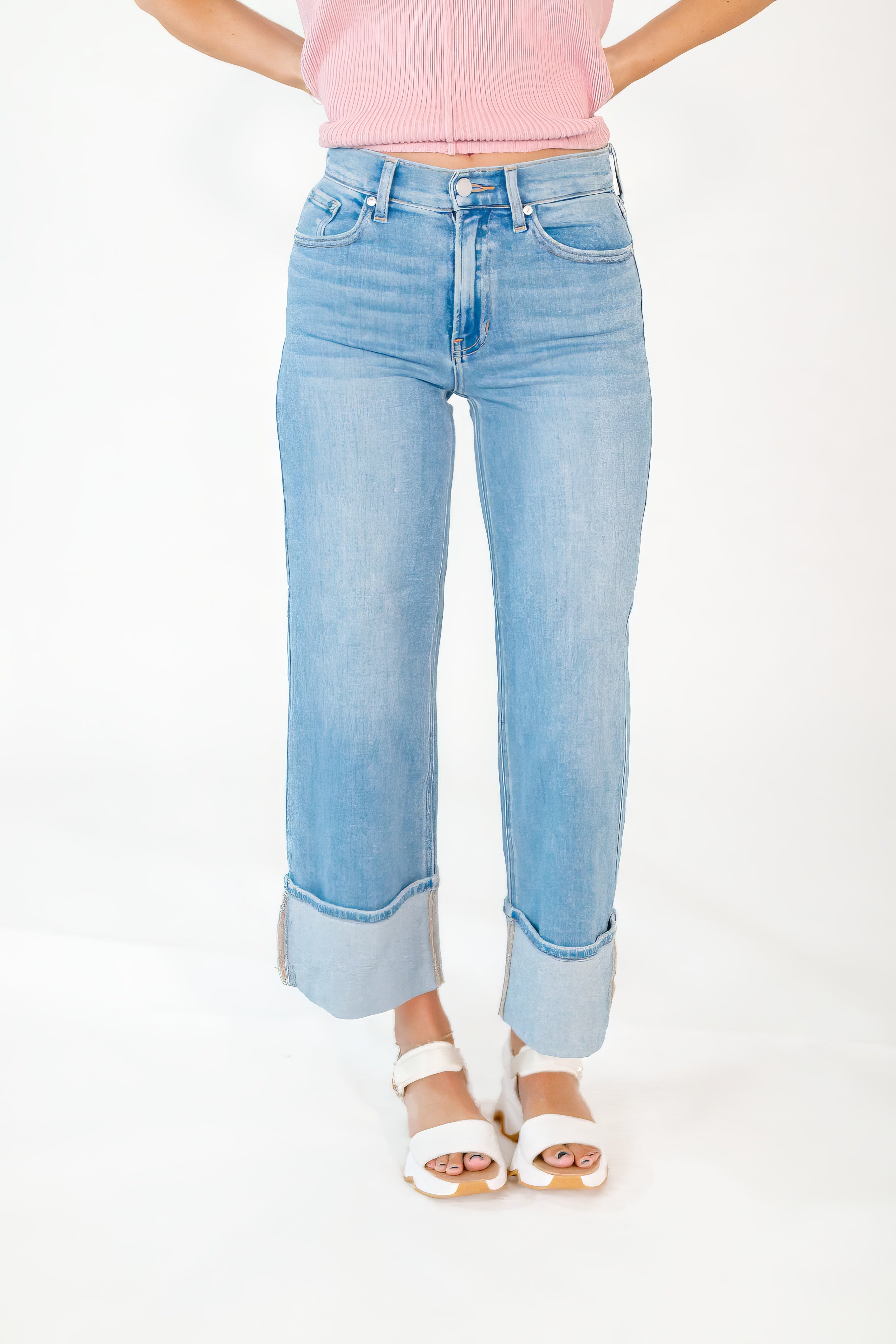 Bernadette Cuffed Denim