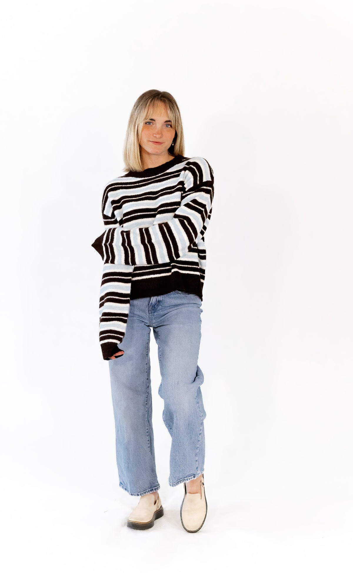 Vienna Striped Sweater