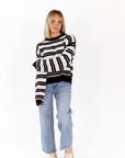 Vienna Striped Sweater