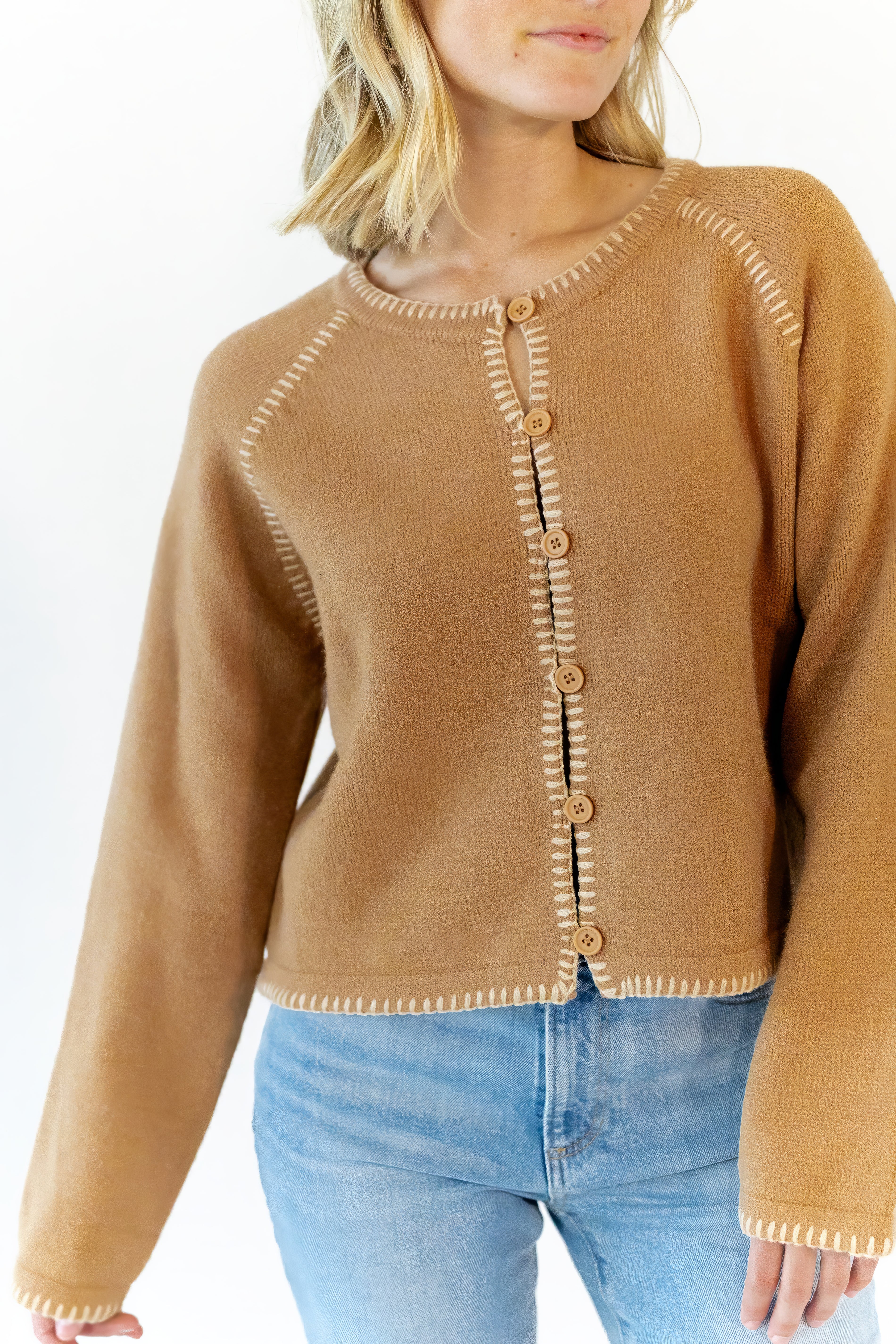 Alice Stitched Cardigan