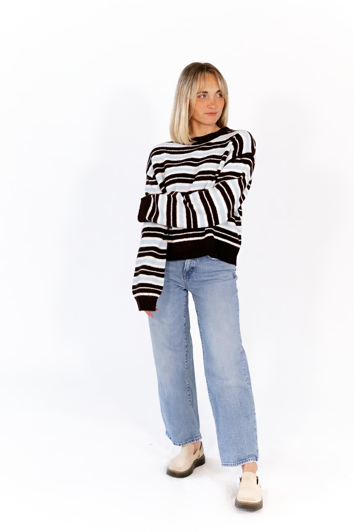 Vienna Striped Sweater