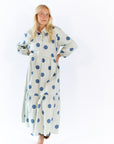 Tazia Polka Dot Midi Dress