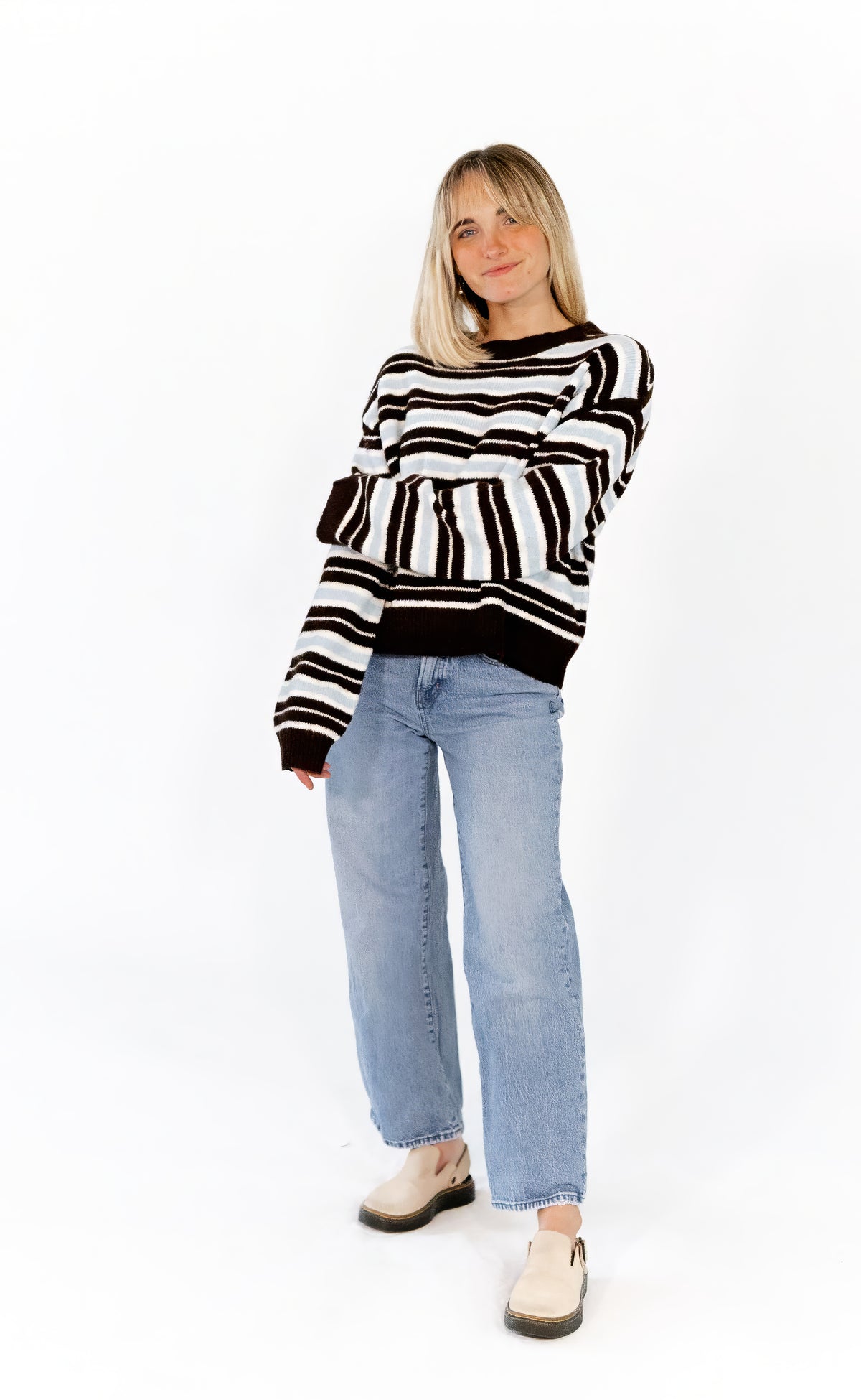 Vienna Striped Sweater