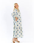 Tazia Polka Dot Midi Dress