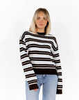 Vienna Striped Sweater