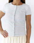 Coco Button Up Top