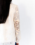 Laia Eyelet Lace Blouse