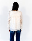 Laia Eyelet Lace Blouse