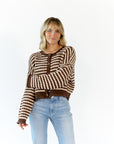 Jenny Striped Cardigan