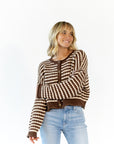 Jenny Striped Cardigan