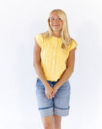 Kathy Cuffed Denim Shorts