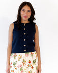 Adria Raw Edge Cardigan