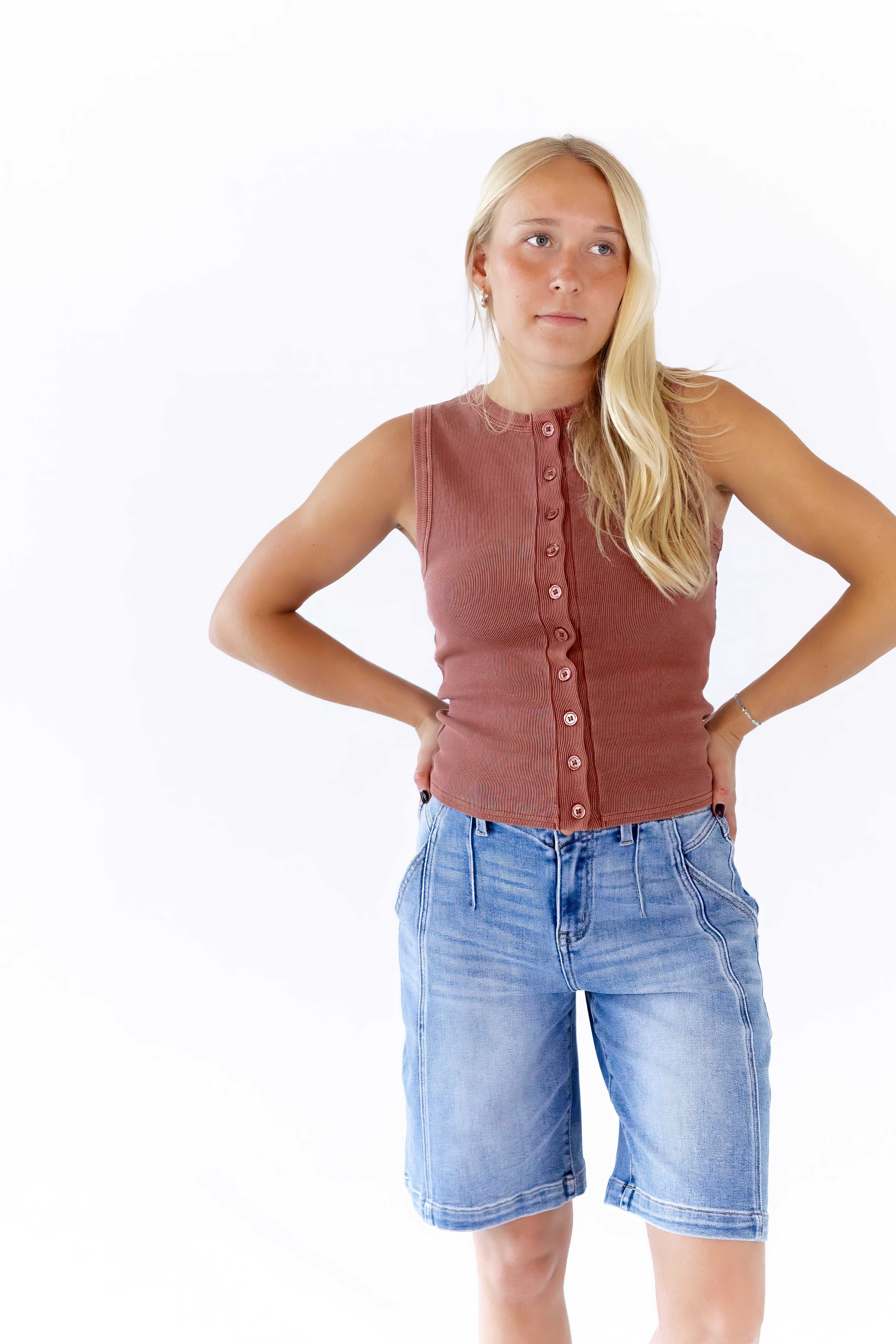 Bennet Button Up Tank