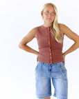 Bennet Button Up Tank