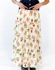 Victoria Floral Maxi Skirt