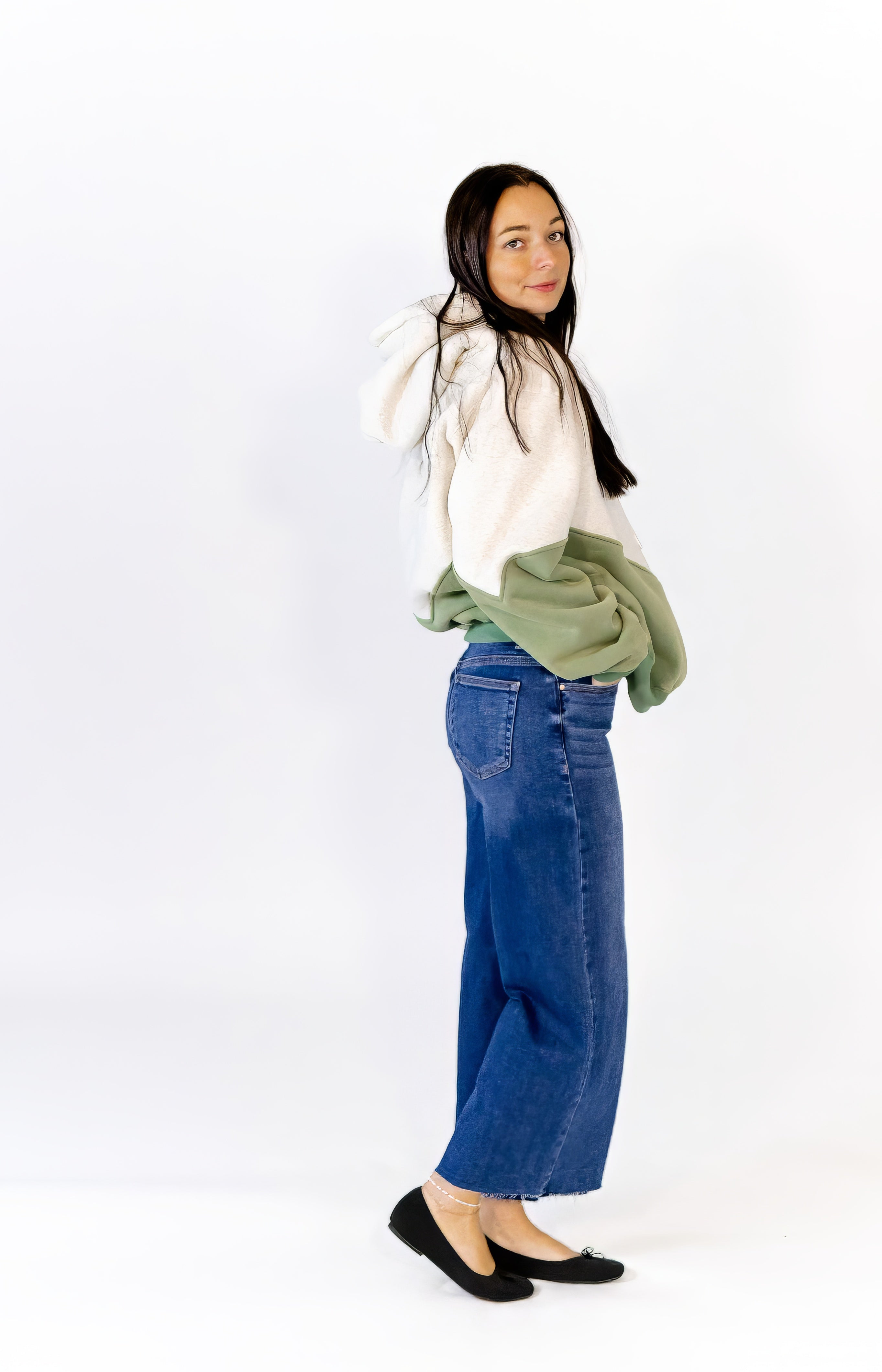 Luca Colorblocked Soft Hoodie