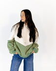 Luca Colorblocked Soft Hoodie
