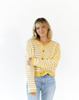 Kellie Crochet Cardigan · Butter