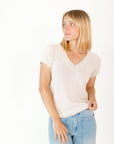 Porridge V-neck Top