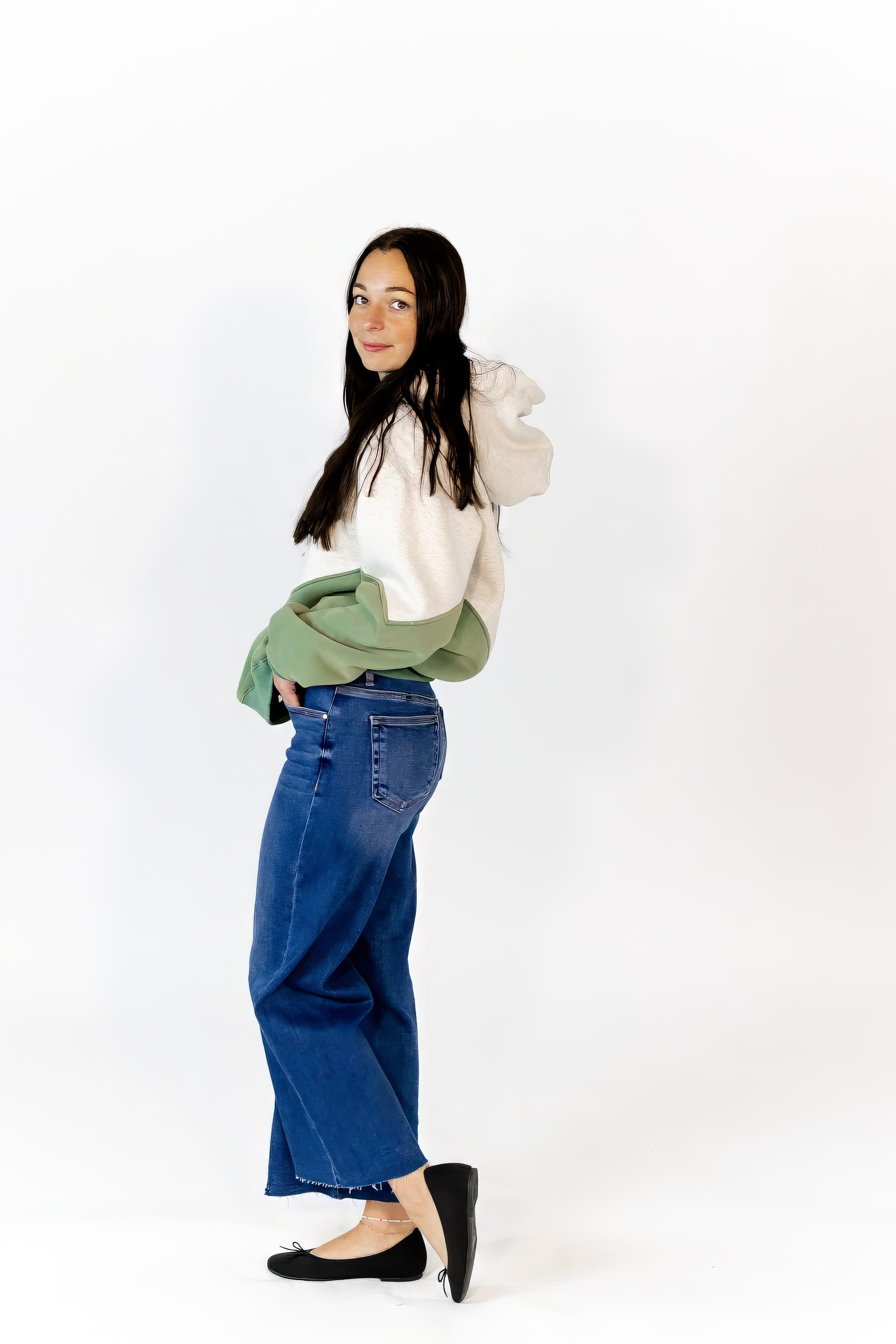 Luca Colorblocked Soft Hoodie