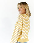 Kellie Crochet Cardigan · Butter