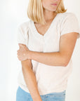 Porridge V-neck Top